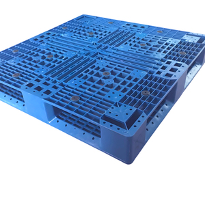 Tiêu chuẩn công nghiệp nặng gấp đôi phải đối mặt với <span class=keywords><strong>Pallet</strong></span> Nhựa HDPE 4 chiều nhập thân thiện với môi trường có thể xếp chồng lên nhau vệ sinh bề mặt nhẵn - Product Image 1