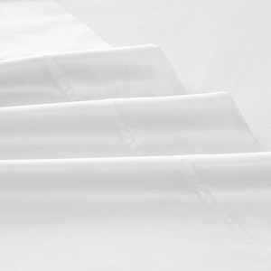 De 100% algodón de color sólido <span class=keywords><strong>hotel</strong></span> hoja de cama <span class=keywords><strong>rey</strong></span> y reina doble cama individual - Product Image 4