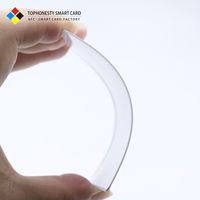 Kartu ID PVC Kosong Otomatis Baru yang Dapat Dicetak dengan Chip NFC RFID EM4305 Tahan Air untuk Printer Inkjet Epson CR80 - Kontrol Akses Pembayaran