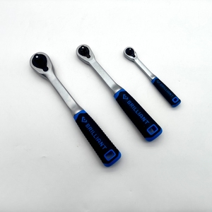 Briljant Gereedschap Professionele 1/2 Aandrijfsleutel 90 Tanden Omkeerbare Stopcontact Ratelhandvat Met Snelkoppeling 1000 Nm - Product Image 5