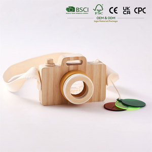 Juguete de Cámara de Madera, Juguete Montessori para Niños, Regalo para Niños Pequeños, Juguete Educativo de Aprendizaje Temprano para Bebés - Product Image 1