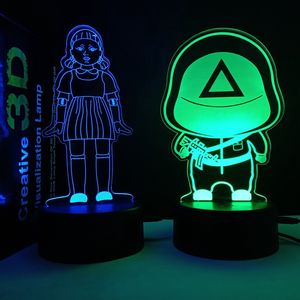 Jeu <span class=keywords><strong>Playstation</strong></span> Décor 3D LED Veilleuse 7 Couleurs Design Moderne Décoration <span class=keywords><strong>de</strong></span> Chambre Mignonne Lampe Acrylique Veilleuse - Product Image 5