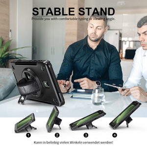 Funda Personalizable para <span class=keywords><strong>Tablet</strong></span> de <span class=keywords><strong>8</strong></span> Pulgadas, Resistente a Impactos, para <span class=keywords><strong>Samsung</strong></span> <span class=keywords><strong>Tab</strong></span> Active 3 T570 Active 5 X300 con Soporte Giratorio - Product Image 6