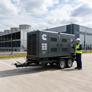 Generador de Energía Trifásico Silencioso de 100 Kw 125 Kva en Oferta, Generador Diésel de 100 Kw, Generadores de Electricidad de 125 Kva con Motor Cummins - Product Image 1