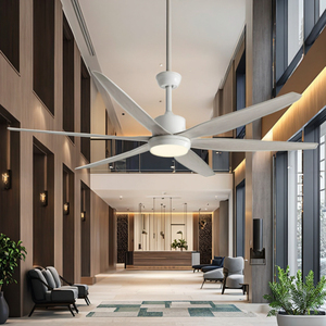 Factory Direct AC Motor Metal Ceiling Fan <b>Light</b> Energy Efficient <b>Timer</b> Remote Control Outdoor Hotels Households US Plug Outdoor - Product Image 4