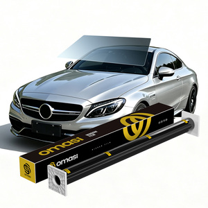 <span class=keywords><strong>Film</strong></span> solaire automobile ultra-transparent 2mil en nitrure de titane PET 60% VLT anti-jaunissement, 99% IR, 99% UV, par pulvérisation magnétron - Product Image 1