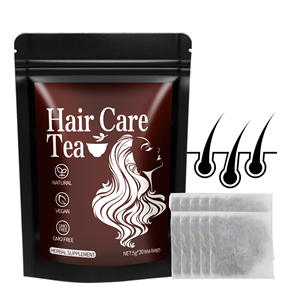 Bolsas de té de hierbas nutricionales OEM/ODM para el bienestar del cabello 13 productos botánicos con Eclipta y <span class=keywords><strong>Ligustrum</strong></span> - Product Image 3