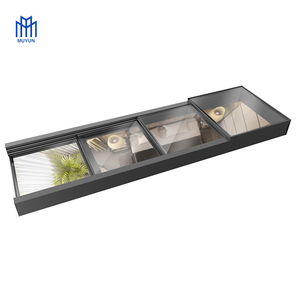 Muyun kim tự tháp trượt cửa sổ trần nhà cơ giới hiện đại cửa sổ mái nhà nhân tạo - Product Image 2