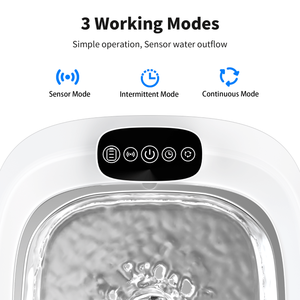 2025 ली-बैटरी वायरलेस स्मार्ट ऑटो सेंसर पालतू पानी डिस्पेंसर बिल्ली पानी का फव्वारा स्वचालित बिल्ली पेय - Product Image 5