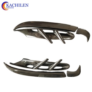 Rejilla de Ventilación Delantera de Fibra de Carbono Estilo <span class=keywords><strong>M</strong></span> para Porsche Taycan 2018-2022 - Product Image 6