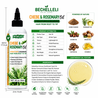 Huile capillaire en gros Chebe et Romarin - Formule concentrée nourrissante à l'huile d'arbre à thé pour renforcer les racines des cheveux et favoriser la croissance des cheveux (OEM)