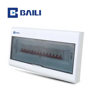 BAILI 18way 뜨거운 판매 도매 저렴한 가격 금속 상자 표면 장착 전원 보호 MCB 상자 전기 분배 상자