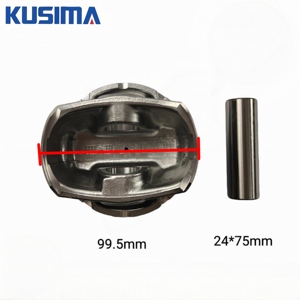 Pistón de Motor Automotriz Premium 53022257AC de 99.5 mm con Anillo para Jeep Chrysler Dodge Grand <span class=keywords><strong>Cherokee</strong></span> Wrangler Ram <span class=keywords><strong>5.7</strong></span> 5.7L <span class=keywords><strong>HEMI</strong></span> V8 - Product Image 2