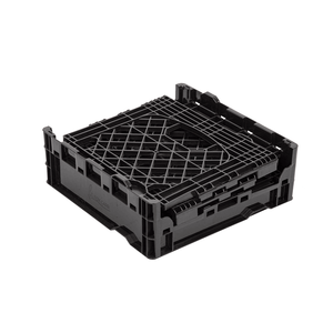 16 QT Gấp Cao Thùng HDPE vật liệu đóng mở thùng sữa lý tưởng cho sữa vận chuyển, lưu trữ nông nghiệp tiết kiệm không gian sử dụng - Product Image 2