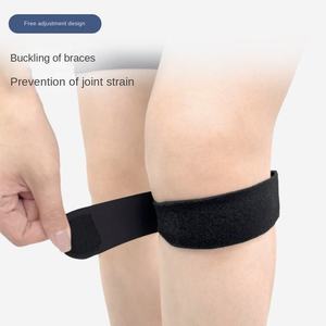 Rodillera Ajustable de Silicona para Adultos con Protección de Rótula <span class=keywords><strong>y</strong></span> Absorción de Impactos Integrada para Actividades al Aire Libre - Product Image 6