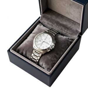 Đồng hồ nam cao cấp bằng thép không gỉ, chống nước, máy quartz, mặt tròn cổ điển và dây đeo ba mắt 20mm. - Product Image 6