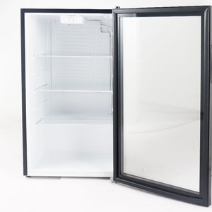 Mini-réfrigérateur compact multifonctionnel de 3,2 pieds cubes avec porte en verre trempé pour VR, hôtel, usage domestique, boissons, légumes/fruits - Product Image 2