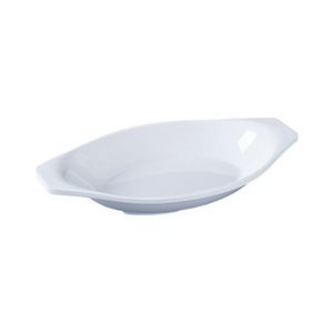 Platos pequeños de melamina con formas irregulares, vajilla, platos creativos para catering comercial, platos para aperitivos, imitación de porcelana, para hotel, para comida fría - Product Image 5