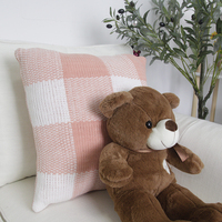 Taie d'oreiller avec logo personnalisé housse de coussin oreiller confortable en tricot de polyester pour adultes