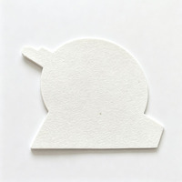 Geringe Mindestbestellmenge Schnelle Lieferung Günstigere Anpassbare Recycelbare Gestanzte Leder-Patches PU-Leder-Abzeichen Farbbedruckte Patches Leder-Geschenke