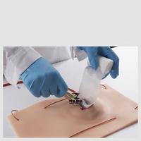 Modelo de herida de pistola grande, modelo de enseñanza médica de entrenamiento de control de hemostasia, entrenamiento de simulación de Trauma