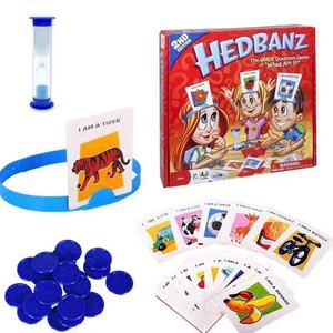 เกมทายสิว่านั่นคือใคร Hedbanz <span class=keywords><strong>ภาษา</strong></span>อังกฤษทั้งหมด เกมกระดานสำหรับครอบครัว พ่อแม่ลูก เกมการ์ดแสนสนุก เกมปริศนาเพื่อ<span class=keywords><strong>การ</strong></span>เรียนรู้ เกมปาร์ตี้แบบอินเทอร์แอคทีฟ - Product Image 4