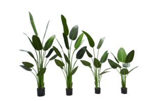 Plante Artificielle Voyageur Bananier Simulé Voyageur Ravenala Pot En Gros <span class=keywords><strong>Vert</strong></span> Décor Oiseau De Paradis - Product Image 4
