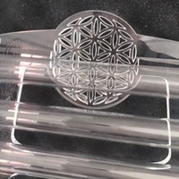 High End 7 String Crystal Harp Set Meditation Sound Healing Percussion 432Hz Seven String Chimes with Hammer