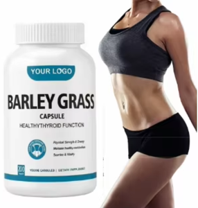 Organic <b>Barley</b> Grass Capsules Natural Green Superfood Dietary Supplement - Product Image 1
