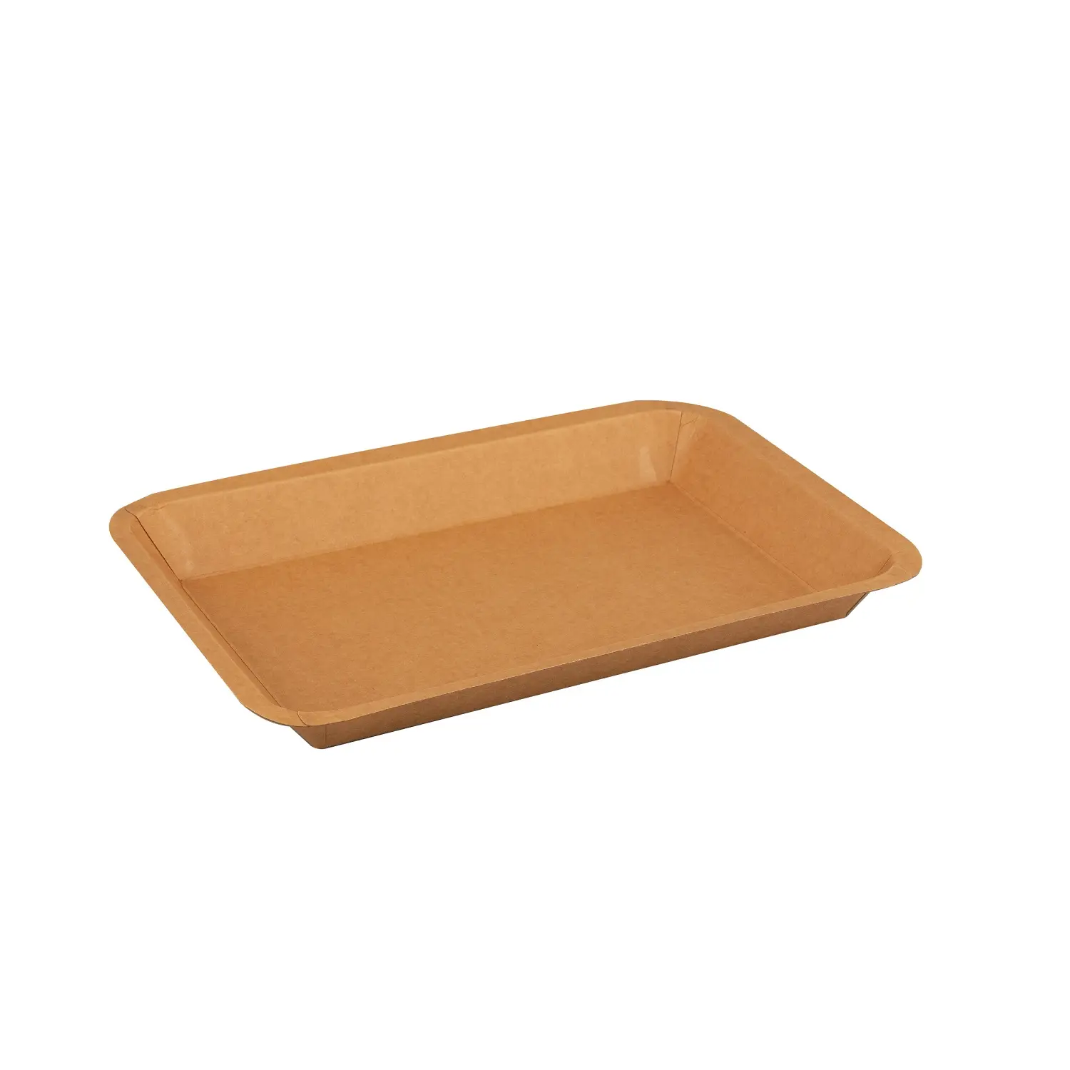 High Quality Best Price craft cusrtom made flat shape tray French fries box