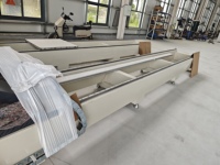 Máquina de corte CNC de doble cabezal para perfiles de aluminio, PVC y UPVC de 450 mm, sierra de doble inglete para ventanas y puertas