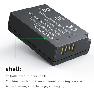 แบตเตอรี่ดิจิตอลแบบชาร์จไฟได้ LP-E17 7.2V สำหรับ EOS R8/<span class=keywords><strong>R10</strong></span>/R100/R50/M3/M5/M6 Mark II/200D/250D/750D/800D/850D/760D - Product Image 5