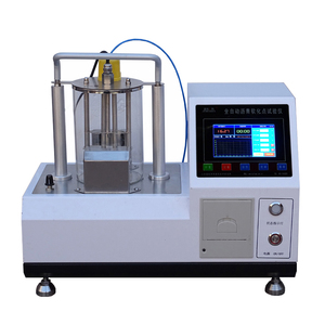 เครื่องทดสอบจุดอ่อนตัวของยางมะตอยแบบวงแหวนและลูกบอลอัตโนมัติ พร้อมหน้าจอ LCD สี ตามมาตรฐาน EN 1427, <span class=keywords><strong>ASTM</strong></span> <span class=keywords><strong>D36</strong></span> และ AASHTO T53 - Product Image 1