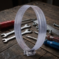 Collier de serrage rapide en acier inoxydable de style américain pour tuyau de ventilation