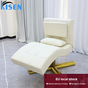 Kisen Europe Stock Hot Selling Beauty <b>Bed</b> Adjustable S-shape Salon Massage Table Lash Chair Beauty Facial Eyelash <b>Bed</b> - Product Image 2