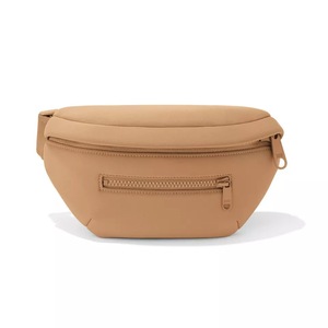 Sac banane unisexe portable en nylon imperméable, style mode, pour voyage et extérieur, <span class=keywords><strong>avec</strong></span> logo personnalisé, forme oreiller et fermeture éclair - Product Image 2