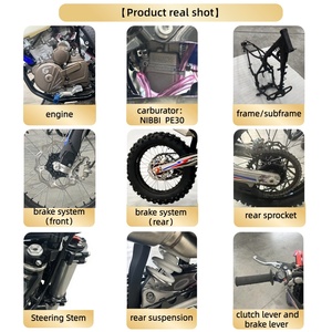 Nouvelle moto tout-terrain YBS 300cc 4 soupapes, chaîne <span class=keywords><strong>SFR</strong></span> 520, moto cross 6 vitesses, frein à disque, moto cross - Product Image 4
