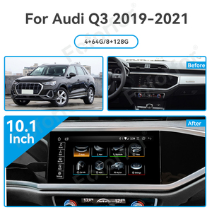 10.1 ''Carplay pour <span class=keywords><strong>Audi</strong></span> <span class=keywords><strong>Q3</strong></span> 2019-2021 Android 13 voiture multimédia lecteur vidéo <span class=keywords><strong>GPS</strong></span> Navigation écran d'affichage unité principale - Product Image 2