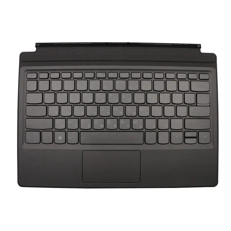 Laptop-Tastatur für Lenovo für Ideapad Miix 520 520-12IKB Tablet Folio Russland RU 5 N20N88570 03 X7559 Mit Hintergrund beleuchtung Grau Neu