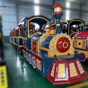 รถไฟรางเลื่อนแบบไร้รางสำหรับเด็กและผู้ใหญ่  ลดราคาพิเศษ  รับสั่งทำตามความต้องการ ได้รับการรับรองมาตรฐาน CE เหมาะสำหรับสนามเด็กเล่น สวนสนุก และห้างสรรพสินค้า - Product Image 6