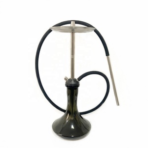 2021 en acier inoxydable narguilé russe shisha avec plateau poignée <span class=keywords><strong>chicha</strong></span> narguilé fumée - Product Image 1