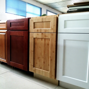 Armario Modular de madera americana, armario de cocina ensamblado, proyecto de fabricantes - Product Image 1