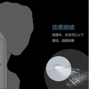 Silla de ducha de seguridad con reposabrazos y respaldo de masaje para personas mayores, equipo de asistencia para baño montado en la pared - Product Image 4