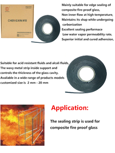 Trung Quốc Nhà cung cấp chống cháy Glass Strip BUTYL niêm phong Spacer kính đôi chống cháy chống cháy Glass spacer - Product Image 6
