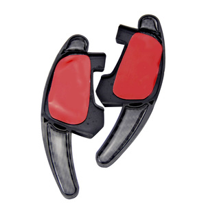 Palettes de changement de vitesse au volant ABS noires style racing pour Volkswagen Golf GTI - Product Image 4