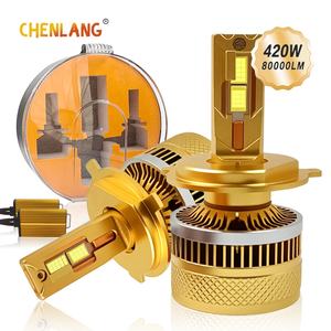 Chenlang หลอดไฟรถยนต์40000LM 420W W CL210หลอด LED CANbus H1 H7ระบบ H11อัตโนมัติ9005 H4 LED 9006 - Product Image 1