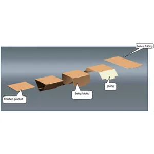 ZHENHUA-SYKM-F Chuyên Nghiệp Bán Hàng Từ Nhà Máy Hộp Các Tông Sóng Cắt Dẻo Và In Gấp Với Máy Đóng Đai - Product Image 1