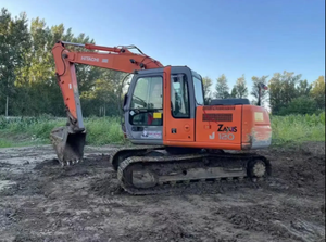 Excavadora Hitachi Zx120 de 12 Toneladas en Funcionamiento, Excavadora Hidráulica de Orugas de Segunda Mano, Excavadoras Hitachi 120 - Product Image 4