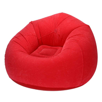 Chaise de pouf de canapé pliable de détente gonflable de grande taille de haute qualité