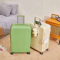 Valise de voyage multifonctionnelle à roulettes silencieuses extensibles grande capacité, ensemble de 3 pièces, directement de l'usine, pour la famille